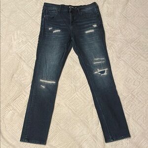 RSQ Skinny Distressed Blue Jeans